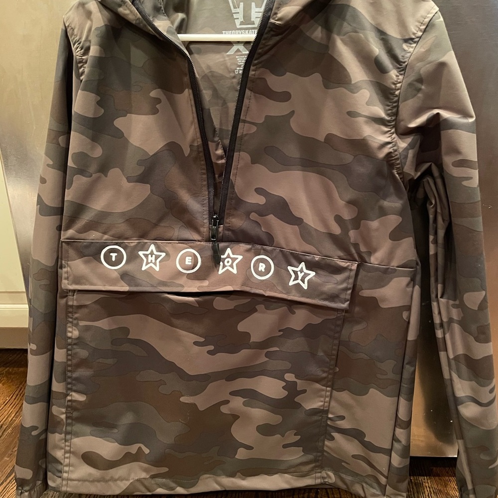 Theory mens pullover windbreaker